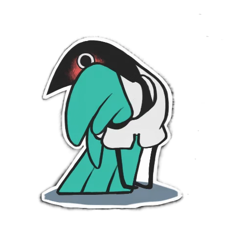 ☺️ Стикер «Mister Magpie» для Telegram