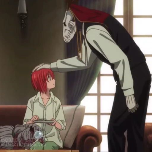 ☺️ Стикер «Mahou Tsukai no Yome» для Telegram