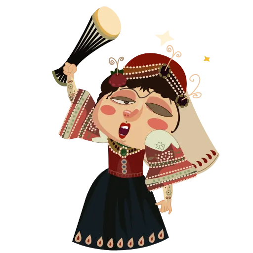 😨 Стикер «Mahparei» для Telegram