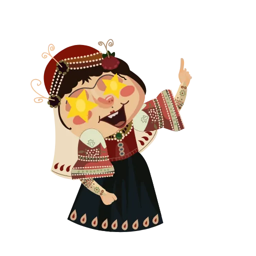 🤩 Стикер «Mahparei» для Telegram