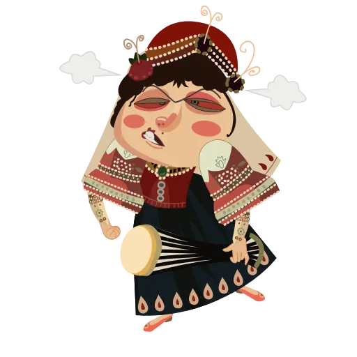 Стикерпак Mahparei для Telegram