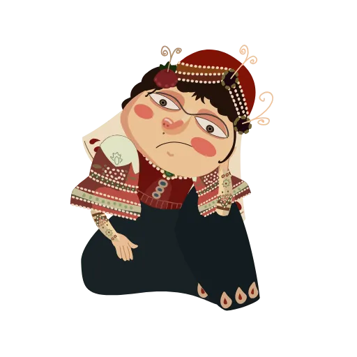 😏 Стикер «Mahparei» для Telegram