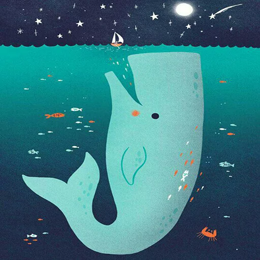 🐋 Стикер «Mahvana» для Telegram