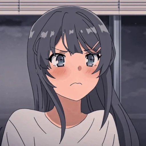 🥺 Стикер «MAI?» для Telegram
