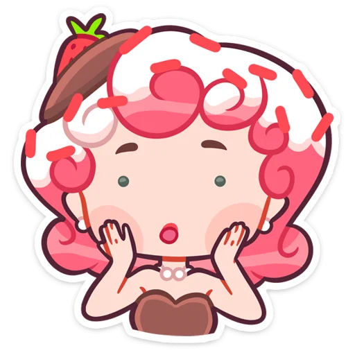 😮 Стикер «Майко» для Telegram