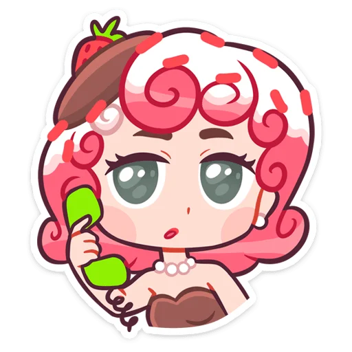 📞 Стикер «Майко» для Telegram