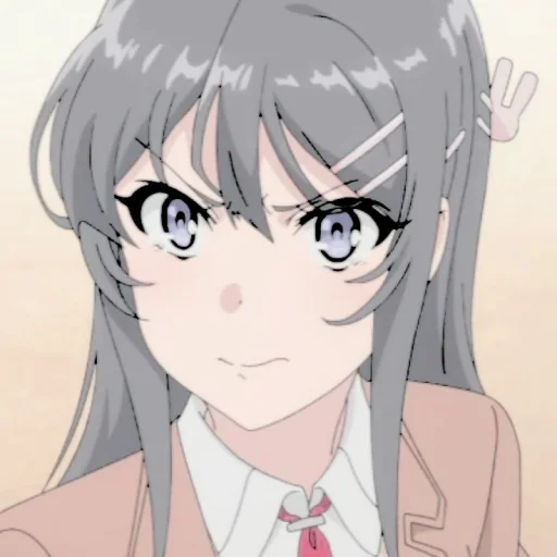 🥡 Стикер «miyyu as mai sakurajima» для Telegram