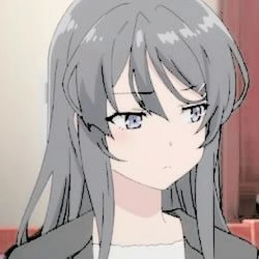 🥡 Стикер «miyyu as mai sakurajima» для Telegram