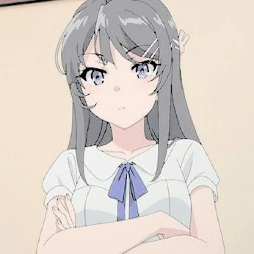 Стикерпак miyyu as mai sakurajima для Telegram