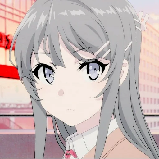 🥡 Стикер «miyyu as mai sakurajima» для Telegram