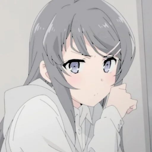 🥡 Стикер «miyyu as mai sakurajima» для Telegram