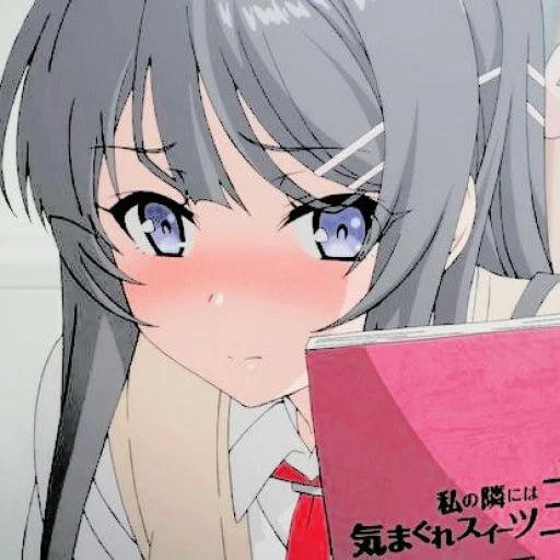 🥡 Стикер «miyyu as mai sakurajima» для Telegram