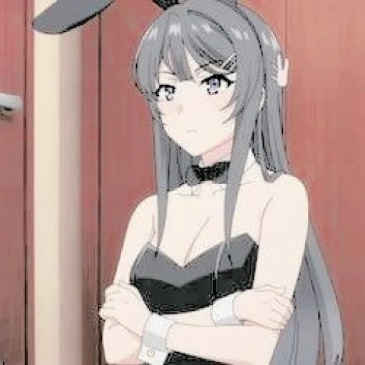 🥡 Стикер «miyyu as mai sakurajima» для Telegram