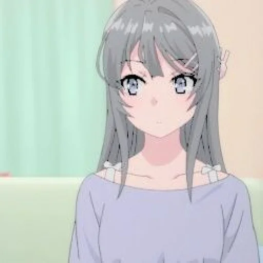 🥡 Стикер «miyyu as mai sakurajima» для Telegram