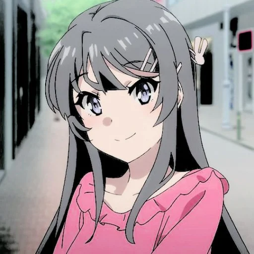🥡 Стикер «miyyu as mai sakurajima» для Telegram