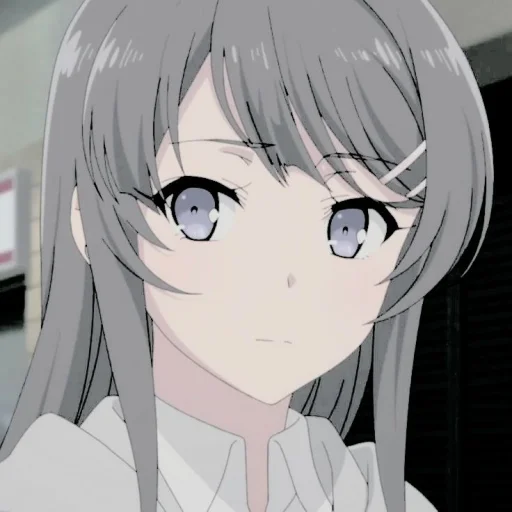 🥡 Стикер «miyyu as mai sakurajima» для Telegram