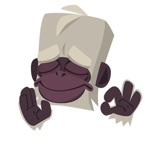 👌 Стикер «Maito Zooba» для Telegram