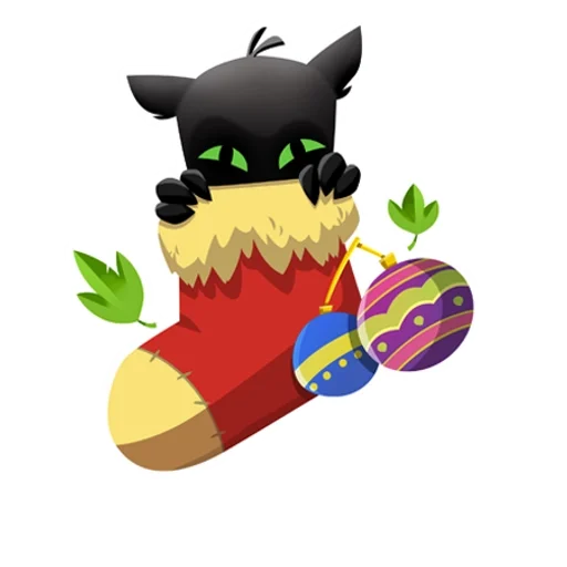 🎄 Стикер «Maito Zooba» для Telegram