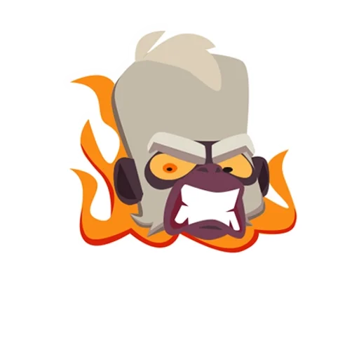 😡 Стикер «Maito Zooba» для Telegram