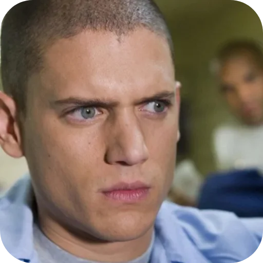 😳 Стикер «Michael Scofield» для Telegram