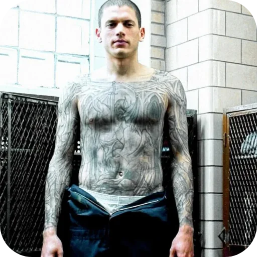 😎 Стикер «Michael Scofield» для Telegram