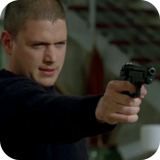 👍 Стикер «Michael Scofield» для Telegram