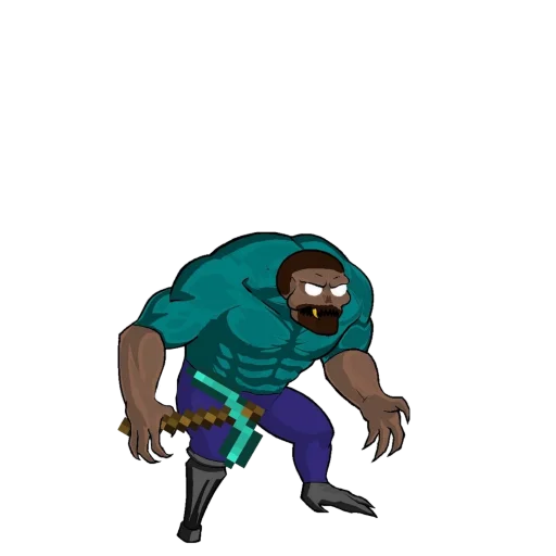 🤬 Стикер «Майнкрафт» для Telegram