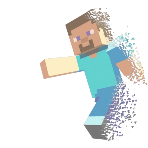 😭 Стикер «Майнкрафт» для Telegram