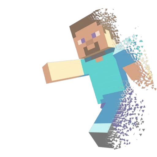 😢 Стикер «Майнкрафт» для Telegram