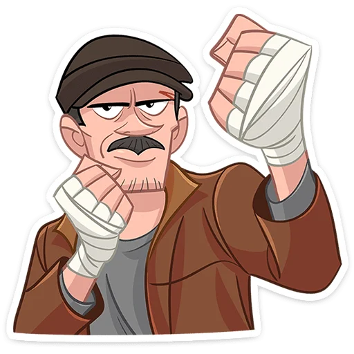 👊 Стикер «Майор Гром» для Telegram