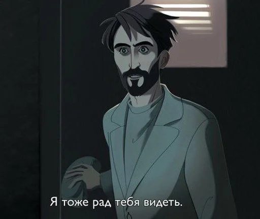 🤭 Стикер «Major Grom Plague Doctor √√√» для Telegram