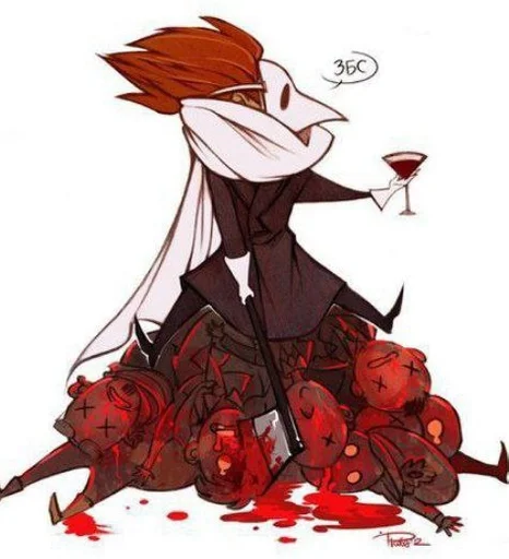 👍 Стикер «Major Grom Plague Doctor √√√» для Telegram