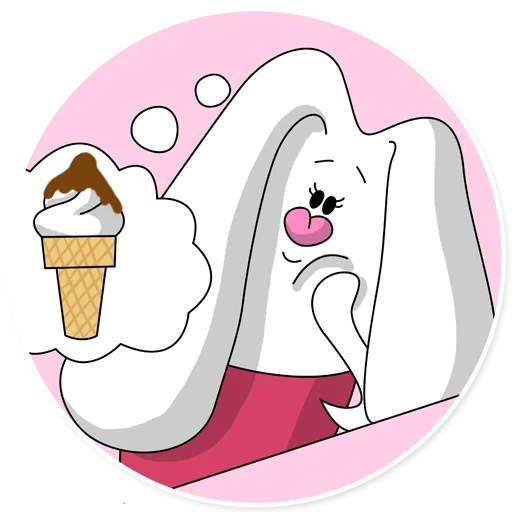 🤗 Стикер «Makaron plus» для Telegram