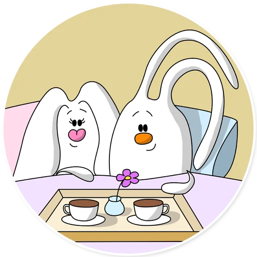 ☕️ Стикер «Makaron plus» для Telegram