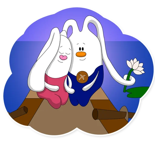 🫂 Стикер «Makaron plus» для Telegram