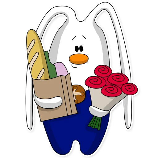 😄 Стикер «Makaron plus» для Telegram