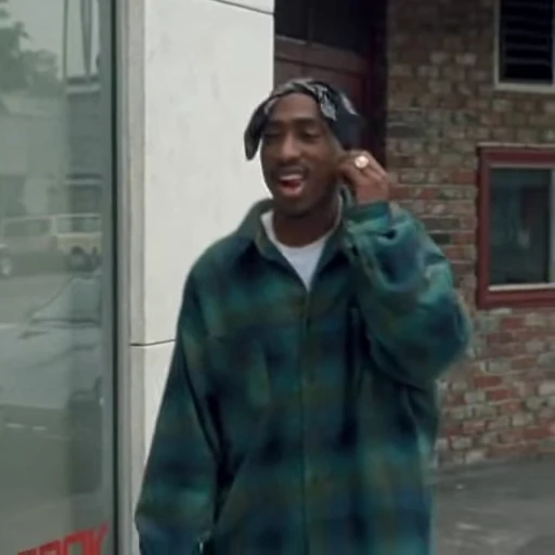 😏 Стикер «Tupac Shakur» для Telegram