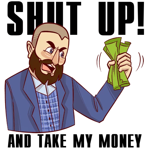 💸 Стикер «MakeLove» для Telegram