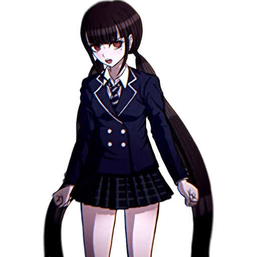 🔪 Стикер «Pregame Maki Harukawa» для Telegram