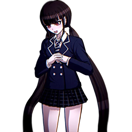 🔪 Стикер «Pregame Maki Harukawa» для Telegram