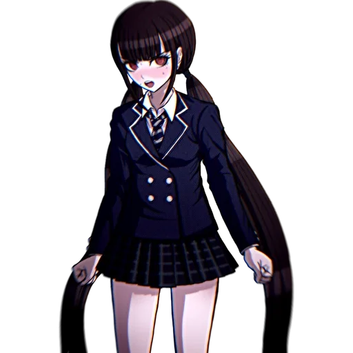 🔪 Стикер «Pregame Maki Harukawa» для Telegram