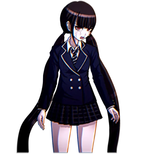 🔪 Стикер «Pregame Maki Harukawa» для Telegram