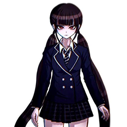 🔪 Стикер «Pregame Maki Harukawa» для Telegram