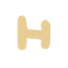 🧋 Эмодзи «буквы и новогодние украшения» для Telegram