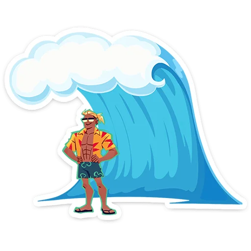 🌟 Стикер «Мако» для Telegram