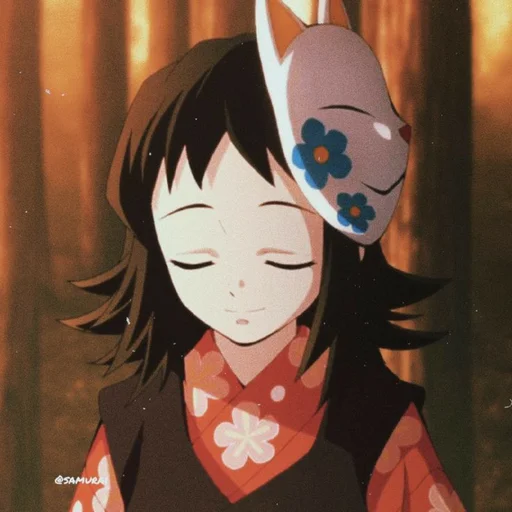 🥕 Стикер «Makomo random~°» для Telegram
