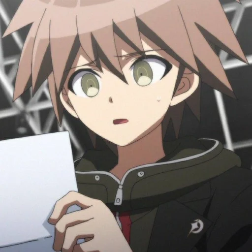 🍀 Стикер «Makoto Naegi» для Telegram