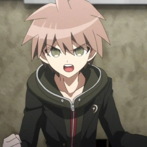 🍀 Стикер «Makoto Naegi» для Telegram