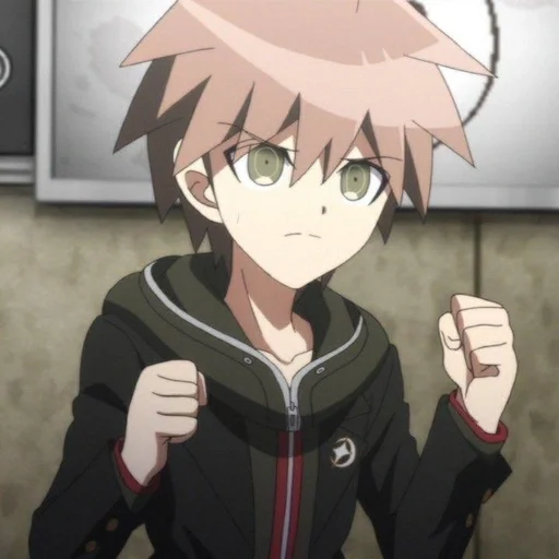 🍀 Стикер «Makoto Naegi» для Telegram