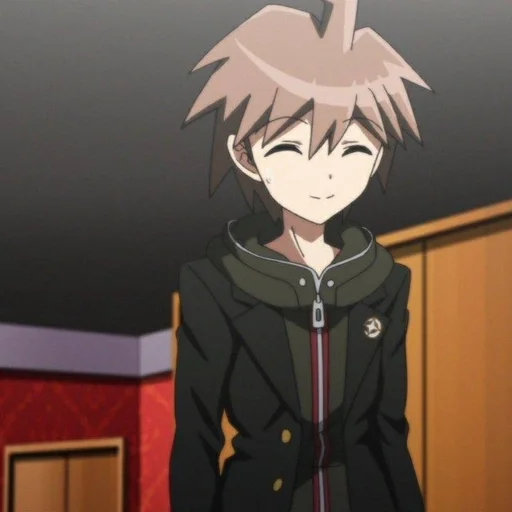 🍀 Стикер «Makoto Naegi» для Telegram